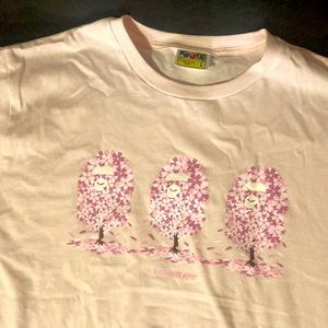 Large Pink Authentic Bathing Ape T Shirt